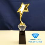 làm Cúp lưu niệm pha lê, cúp trao giải giá rẻ