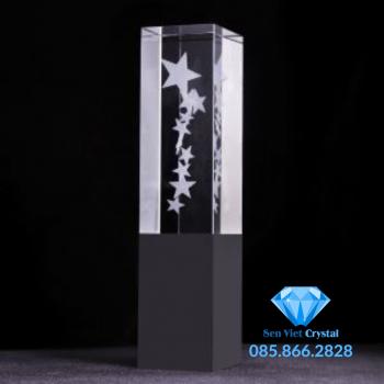 Cúp lưu niệm pha lê M37