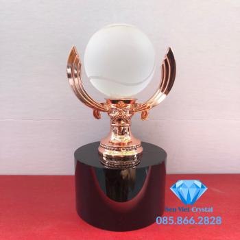 Cúp vinh danh quả cầu pha lê M60