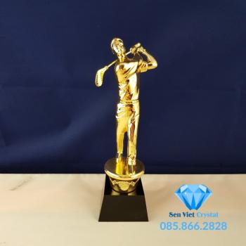 Cúp vinh danh pha lê giải golf M63