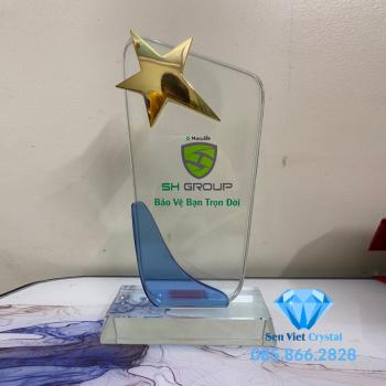 Cúp lưu niệm pha lê M65