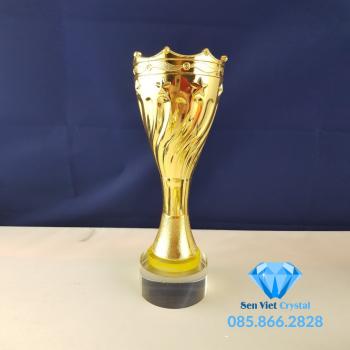 Cúp vinh danh pha lê vương miện M67