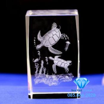 Khối pha lê khắc 3D M05