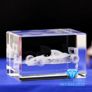 Khối pha lê khắc 3D M08