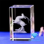 Khối pha lê khắc 3D M10