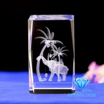 Khối pha lê khắc 3D M12