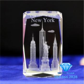 Khối pha lê khắc 3D M18