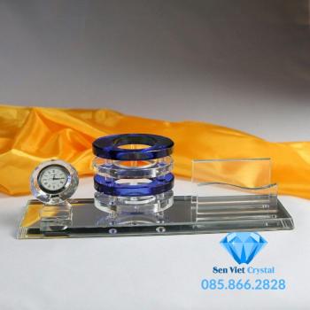 Bộ để bàn pha lê M03