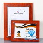 Bảng Vinh Danh Gỗ, Mica, bằng khen, bảng chứng nhận 
