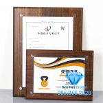 Bảng Vinh Danh Gỗ, Mica, bằng khen, bảng chứng nhận 